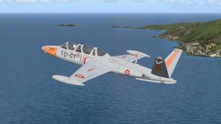 Screenshot 4 — FSX/SP1 Fouga Magister CM170