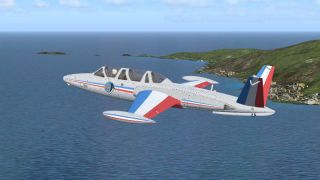 Screenshot 3 — FSX/SP1 Fouga Magister CM170