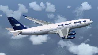 Screenshot 1 — Aerolineas Argentinas Airbus A340-200 LV-ZPO