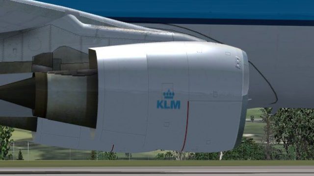 Screenshot 1 — KLM Airbus A330-203 Update