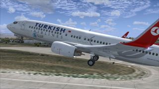 Screenshot 1 — Turkish Airlines Boeing 737-800 NGX TC-JHA