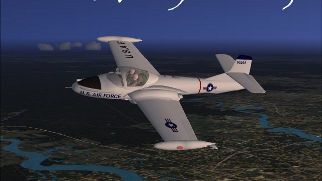 Screenshot 1 — USAF Cessna T-37 Dragonfly