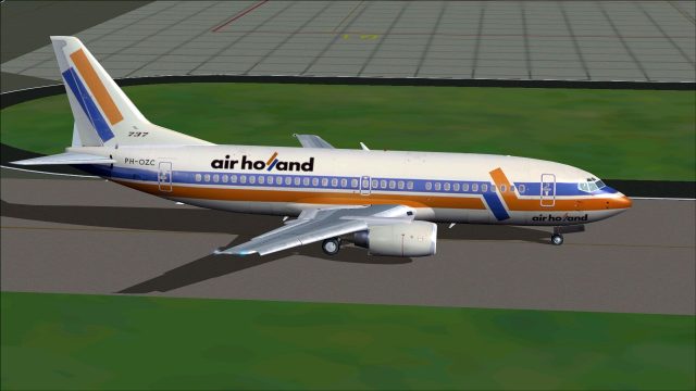 Screenshot 1 — Air Holland Boeing 737-300 PH-OZC