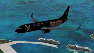 Screenshot 2 — Playboy Boeing 737-800