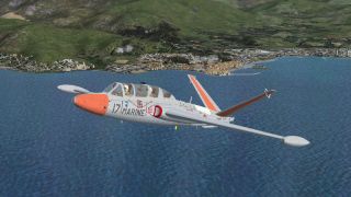 Screenshot 2 — FSX/SP1 Fouga Zephyr CM175