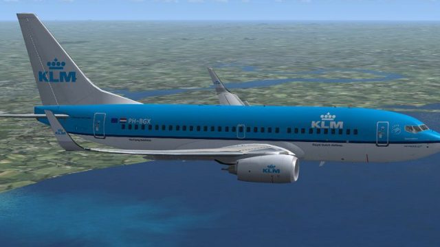 Screenshot 1 — KLM Boeing 737-7K2 (WL)