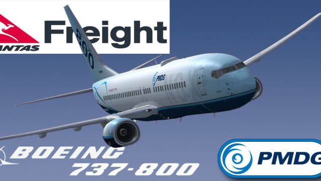 Screenshot 1 — Qantas Freight Boeing 737-800
