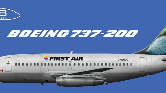 Screenshot 1 — First Air Boeing 737-200 Fleet