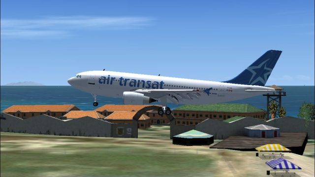 Screenshot 1 — Rainbow Dash Airbus A310-308
