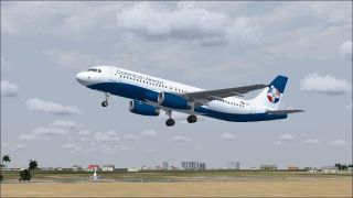Screenshot 1 — Dominican Airways Airbus A320