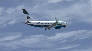 Screenshot 1 — Potronian Air Boeing 737-700