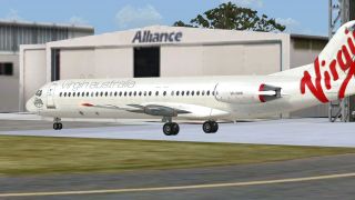 Screenshot 4 — Virgin Australia Fokker 100