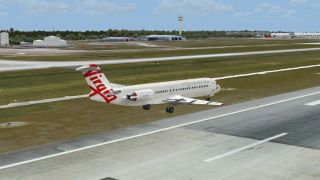 Screenshot 2 — Virgin Australia Fokker 100