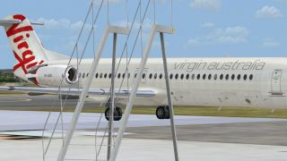 Screenshot 3 — Virgin Australia Fokker 100