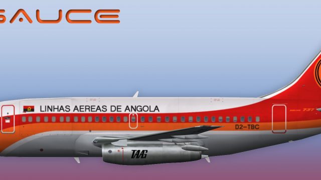 Screenshot 1 — TAAG Angola Airlines Boeing 737-200 Combi