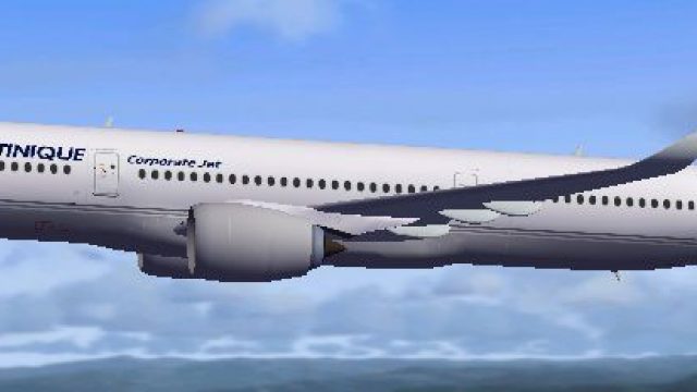 Screenshot 1 — Air Martinique Airbus A350-900