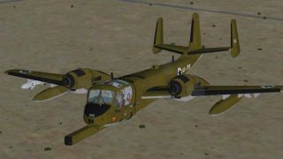 Screenshot 6 — FSX/SP2 Grumman OV-1 Mohawk Pack
