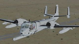 Screenshot 4 — FSX/SP2 Grumman OV-1 Mohawk Pack