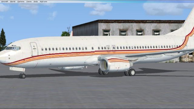 Screenshot 1 — Five Private Liveries For Default Boeing 737