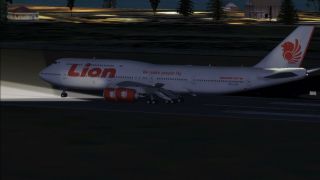 Screenshot 1 — Lion Air Boeing 747-8i
