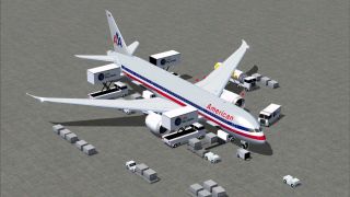 Screenshot 1 — American Airlines Boeing 787-8