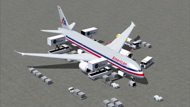 Screenshot 1 — American Airlines Boeing 787-8 N780AA