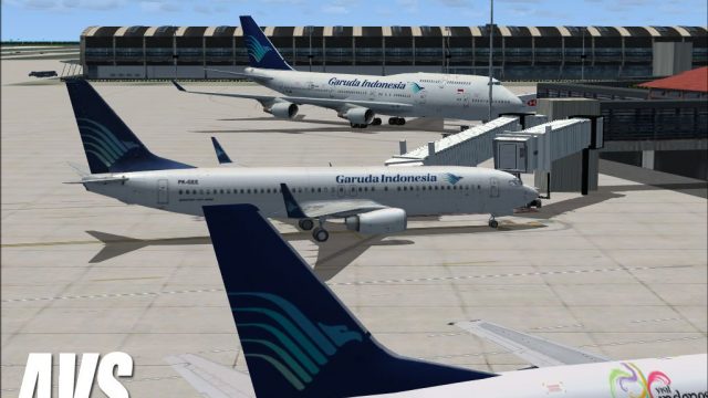 Screenshot 1 — Garuda Indonesia Boeing 737-800 PK-GEE