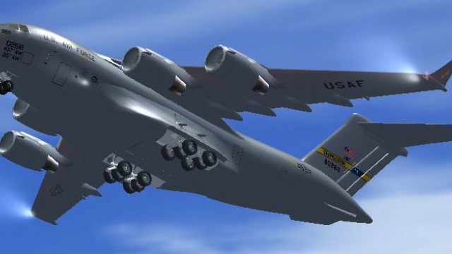 Screenshot 1 — USAF Boeing C-17 Globemaster III