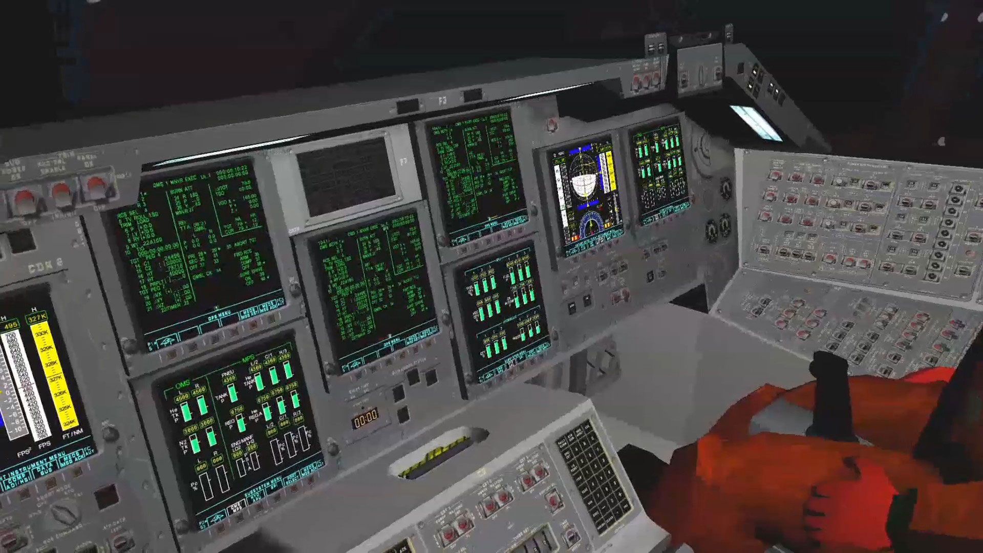 astronaut flight simulator
