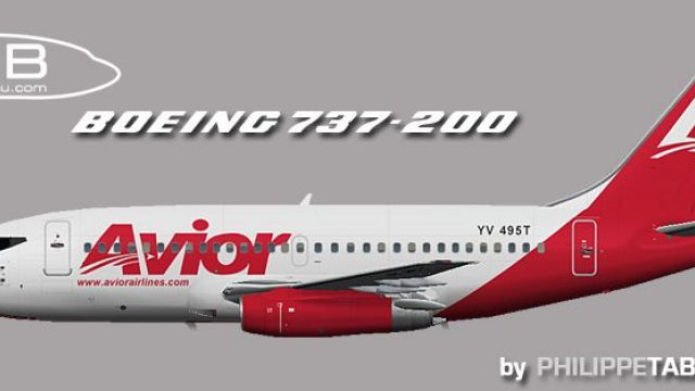 Screenshot 1 — Avior Boeing 737-200 ADV YV495T