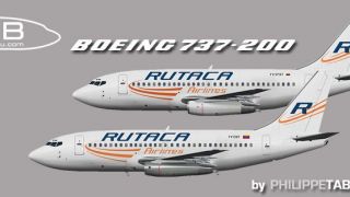 Screenshot 1 — Rutaca Boeing 737-200 ADV Fleet