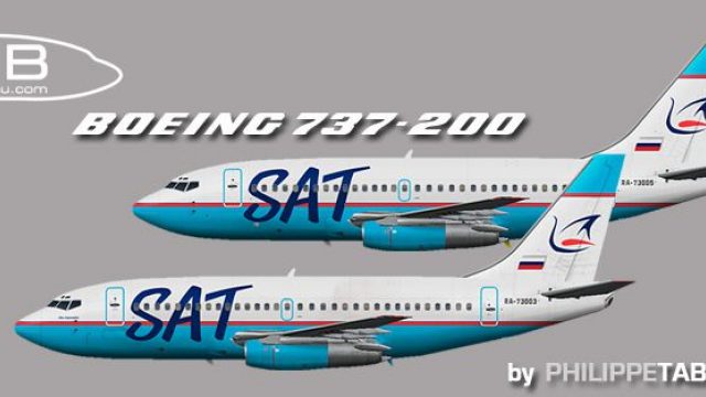 Screenshot 1 — SAT Boeing 737-200 ADV