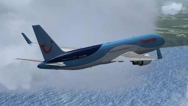 Screenshot 1 — Thomson Airways Boeing 767-304/ER