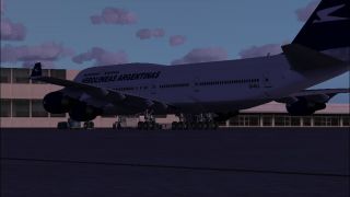 Screenshot 3 — Aerolineas Argentinas Boeing 747-400 3 Pack