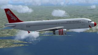 Screenshot 1 — Bingo Airways Airbus A320-233