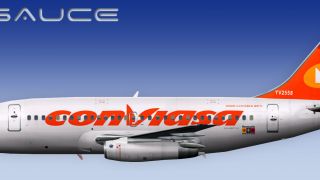 Screenshot 1 — Conviasa Boeing 737-200