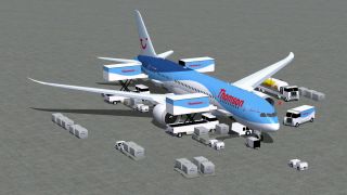 Screenshot 2 — Thomson Boeing 787-8 V4