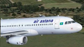 Screenshot 5 — Air Astana Airbus A320-231 P4-XAS