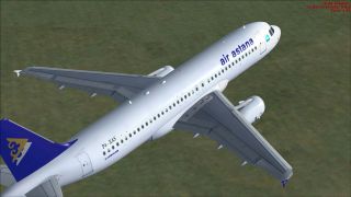 Screenshot 4 — Air Astana Airbus A320-231 P4-XAS