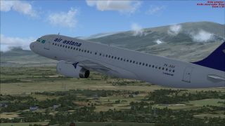 Screenshot 2 — Air Astana Airbus A320-231 P4-XAS