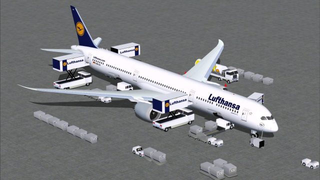 Screenshot 1 — Lufthansa Boeing 787-10 V4