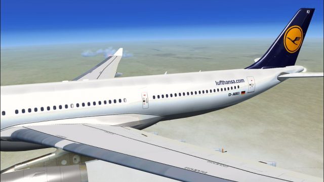 Screenshot 1 — Lufthansa Airbus A330-300 D-AIKI