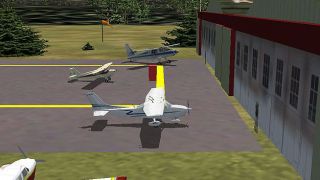 Screenshot 9 — AFCAD and flightplans for 47 airports in B.C