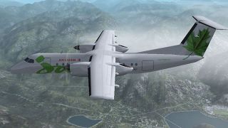 Screenshot 4 — AFCAD and flightplans for 47 airports in B.C