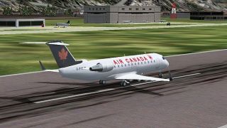 Screenshot 3 — AFCAD and flightplans for 47 airports in B.C