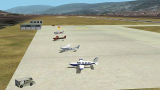 Screenshot 13 — AFCAD and flightplans for 47 airports in B.C