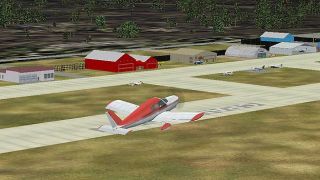 Screenshot 7 — AFCAD and flightplans for 47 airports in B.C