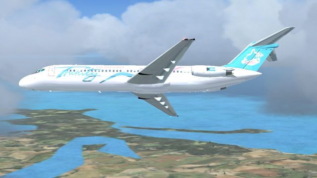 Screenshot 1 — Trinity Air Bahamas/Spirit Douglas DC-9-30
