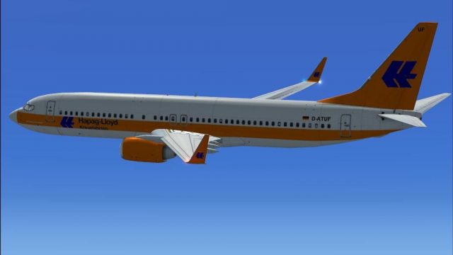 Screenshot 1 — TUIfly Boeing 737-800 D-ATUF