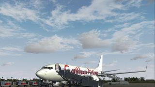 Screenshot 1 — Caribbean Airlines Boeing 737-800 NGX 9Y-SXM